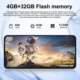 IVMI Global Vision 17Pro Max Smartphone 7.2Inch 4GB RAM 32GB ROM Android12 Dual SIM Face Unlock 4G Network 8+16MP Mobile Phones