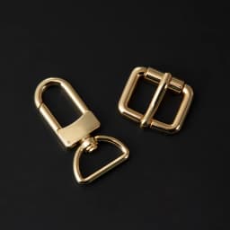 CRAZYSMITH 1PCS D Tail Hook Buckle D Ring Lobster Clasp Metal Roller Pin Buckle DIY Accessories for LV Bag Strap Belt Dog Collar