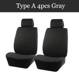AUTOKING 4pcs/9pcs Universal Polyester Car Seat Cover Set Car Accessories Interior Fit For Most Car, Truck, SUV, or Van