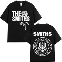 The Smiths The Queen Is Dead T Shirt 1980's Indie, Morrissey Oversized T-shirt Vintage Punk Rock Band T-shirts Streetwear Unisex