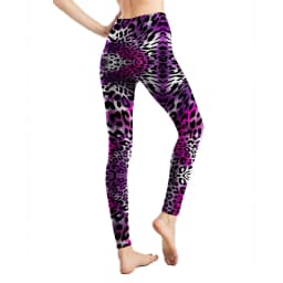 Leopard Leggings Printed High Waist Wildthing Leopard Elasticity Pants Soft Trousers For Women Workout Tights Fitness Outfits