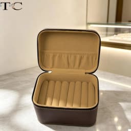 Large Capacity Bracelets Storage Case Leather Fabric Jewelry Box Bangle Organizer Business Jewelry Packaging