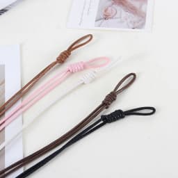 Women Long Thin Knotted Rope Belt Vintage Solid Color Skinny PU Waist Belts Female Lady Dress Coat Decorative Straps Girdle