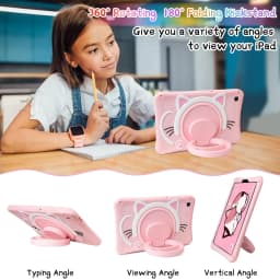 Kids Case For Samsung Galaxy Tab A 8.0 2019 T290 10.1 T510 Tablet Cover Tab A7 Lite 8.7 A9+A11+Plus 11 A8 Stand Shockproof Shell