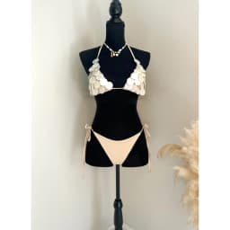 3 Pcs Shell Swimsuit Bikini with Skirt Swimwear Swimsuit Women Separates Push Up Swimwear Swimsuit Bathing Suit