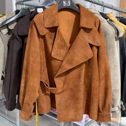 Lady Jacket in Leather Real Sheepskin Blouse Coat Women Spring and Autumn Casual Outwear 2979