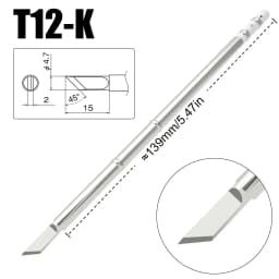 T12 Soldering Iron Tips T12-BC2 ILS J02 C1 KU for Hakko Fx951 DIY T12 Soldering Station Kits Welding Tools