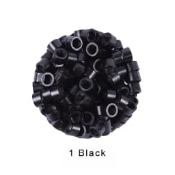 1000Pcs 4.0 mm Hair Extension Microringe Micro Links Rings Beads Links With Screws Thread Aluminium 7 Colors Optional