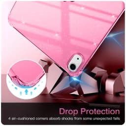 For iPad 11th 10th 9th 8th Generation Air Mini Pro 8.3 9.7 10.2 10.9 11 Shimmering Glittering Soft Silicone Case Airbag Shell