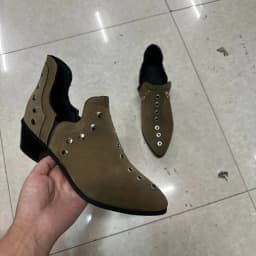 Trend Women's Boots Pointed Toe Rivet Womens Ankle Boots Plus Size 34-43 High Heels Hot Sale New Shoes for Women High Quality