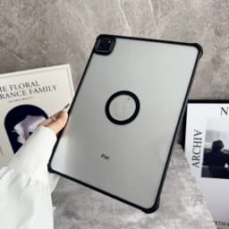 Magnetic Suction Ring Case for iPad A16 11th 2025 10th 10.9 Air 4 5 Acrylic Cover iPad Pro 2024 11 13 12.9 2022 Back Shell Funda