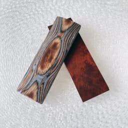 1piece DIY Knife Handles Making Material Wood Blanks Color Wood Handle Parts Grips Slingshot Handle Patch Material