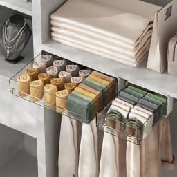Drawer Storage Box Under Table Hidden Self-Adhesive Drawer Type Organizer Cabinet Office Desk Cosmetics Stationery Storage Rack