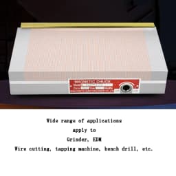 Ultra-powerful Grinder Sucker Cnc Permanent Magnetic Fine-grained Disk Flat Plate Dense Brass Magnetic Table 70*150MM