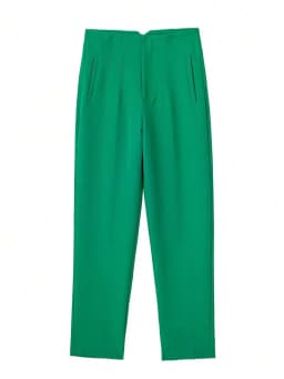 HH Women Vintage Solid Pencil Pants High Waist Pant For Women Casual Streetwear Woman Trousers Office Wear Basic Pant Mujer