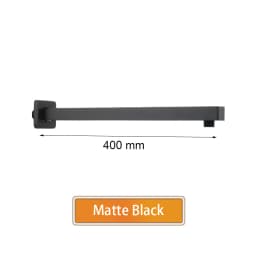 Bathroom Accessories Shower Arm Square Wall & Ceiling Mounted Shower Head Support Brushed Gold, Black, Gold, Rose, Gun Metal