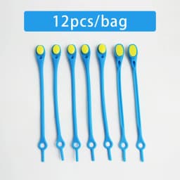 12pcs Stretch Silicone Shoelaces No Tie Shoe laces Elastic Laces Sneakers Adults kids Lazy Shoelace for Shoes Rubber Zapatillas