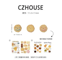 1/6 Scale Miniature Dessert Collection: Heart Cake, Churros, Smile Cookies Soda Bottle & Tiny Bear for BJD Dollhouse Party Scene