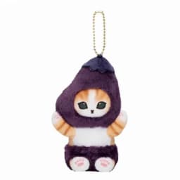 Kawaii Mofusand Shark Cat Fruit and Vegetable Series Plush Toys Backpack Keychain Cartoon Soft Stuffed Doll Girls Birthday Gift