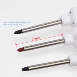 1PC Long Nib Marker Construction Pen For Metal Oil Waterproof Thin Head Wood Craft Pen Extended 20mm Long Head Deep Hole Marker