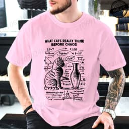 Funny Cat Science Printed Mens Graphic Tee Novelty Sarcastic Funny T-Shirt New Fashion Men Women T-Shirts Casual Short Sleeve