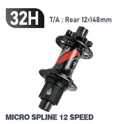 ARC MT009 Rear Hub 4in1 BOOST 10x135 12x142 12x148 MTB XC Gravel E Bike Bicycle Hub 28H 32H HG XD MS-Micro Spline 12V 6 Pawl