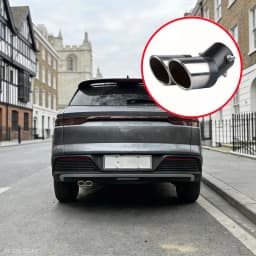 For BYD SEALION 5 SONG PRO CHAZOR DMi 2026 2025 2024 Exhaust Pipe Sleeve Tail Throat Muffler Tip Modification Accessories