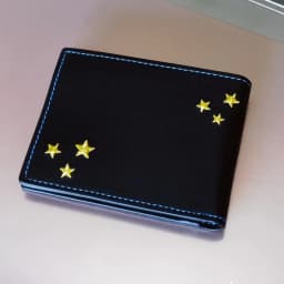 Cartoon Leather Wallet for Men | Boy's Wallet | "Those Who Hate Will Hate" Embroidery | Ideal Choice for Holiday Gifts