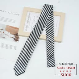 New Trendy Wine Red Black Striped Belt Collocation Many Uses Fit With Jeans Hair Tie Neckerchiefs Daily Wear 7cm Brown Neckties