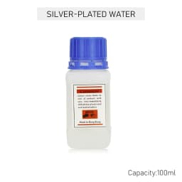 100ml Silver Plating & Anti-Tarnish Liquid - Jewelry Electroplating Solution for Copper/Brass, DIY Metal Restoration Kit
