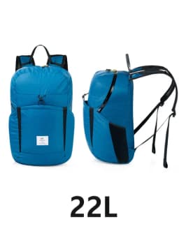 Naturehike Backpack 22L Ultralight Outdoor Waterproof Folding Backpack for Men Women Camping Hiking Shoulder Bag High Capacity