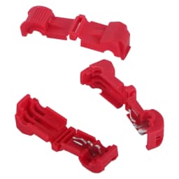 20Pcs Connection Clamps For Robotic Lawnmower Boundary Cable Charging Station T-Branch Connector Quick Connector
