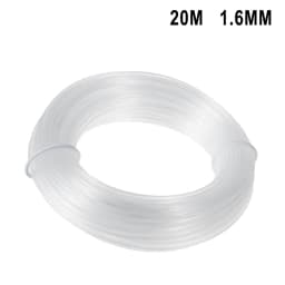 1 Roll 20M 1.6/2.0MM String Trimmer Line Nylon Grass Trimmer Rope Brush Cutter Strimmer Line Mowing Wire Lawn Mower Accessories