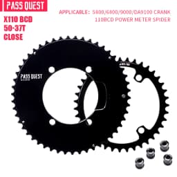 PASS QUEST X110BCD 2X AXS 12s Sprocket AERO Road Bike Gravel Bike