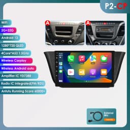 9"4G Carplay Android 12 Autoradio for Iveco Daily 2013-2021 Mutimedia Video player 7862 GPS navi Stereo 2din Touch screen Audio