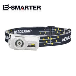 New Mini LED Headlamp Motion Sensor Camping Fishing Lantern USB Rechargeable Headlight with Magnet Warning Lamp Cap Clip Lights