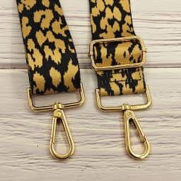 Fashionable and Versatile Leopard Print Shoulder Strap, Adjustable Single Shoulder Bag Strap, Replaceable Luggage Accessories