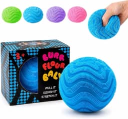 Fuzz Ball Squishy Stress Ball, Soft Fidget Squishy Fuzz Squeeze Ball for Adults,Anxiety Stress Relief Toys, Party Favors Gift for Adults, Fun Christmas Gift, Party Favors Gifts, Prizes for Students