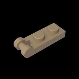 MOC PARTS Bricks GDS-646 PLATE 1X2 W/SHAFT 3.2 compatible with lego 60478 children's toys Assembles Building Blocks Technical