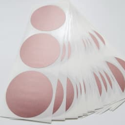 Dropshipping 100PCS 38 40mm Circle Round Scratch Off Sticker Protection Style