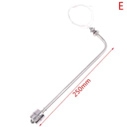 30Styles 45-400mm Stainless Steel Float Switch Tank Liquid Water Level Sensor Double Ball Switch Tank Pool Flow Sensors Float