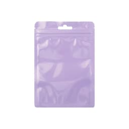 50pcs/lot Reusable Plastic Zip Lock Bags Transparent Macaron color Sealing Bag for DIY Jewelry Retail Display Wrap Packaging Bag