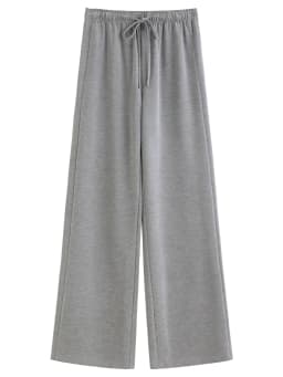 DUSHU 2026 Summer Women's Adjustable Length Draping Textured Casual Pants - Soft Flow Trousers for Daily and Summer Wear
