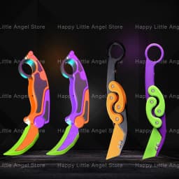 Claw Knife Toy 3D Printed Gravity Radish Claw Knife Retractable Toy Funny Stress Relief Decompression Toys Gift for Teens