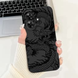 For Realme Note 60 Case RMX3933 Cool Machine Fashion Painted Cover Soft TPU Phone Case For Realme Note 60X Note60 Narzo N61 Bags