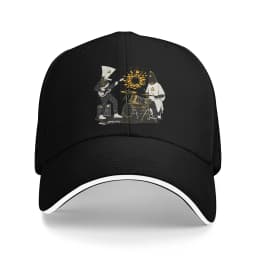 Angine De Poitrine Group Baseball Cap Hip Hop Sandwich Caps Unisex Adjustable Caps Hat Outdoor