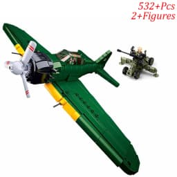 Military F/A-18E Super BumbleBee Strike Hornet Fighter Plane Building Blocks War Bricks Classic Model Educational Kids MOC Toys