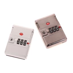 Metal Password Lock 3 Digit Combination Lock Travel Suitcase Luggage Chest Hardware Lock Coded Locker Gift Case Padlock