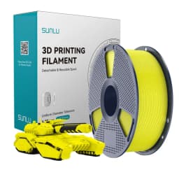 SUNLU 1KG PLA 3D Printer Filament 1.75mm Neatly Wound 3D Printing Filament Fit Most FDM 3D Printers, 1kg Spool (2.2lbs)