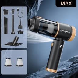 CENRR New Powerful Wireless Car Vacuum Cleaner 985000PA Strong Suction Portable Car Cleaner for Home Appliance Air Blower